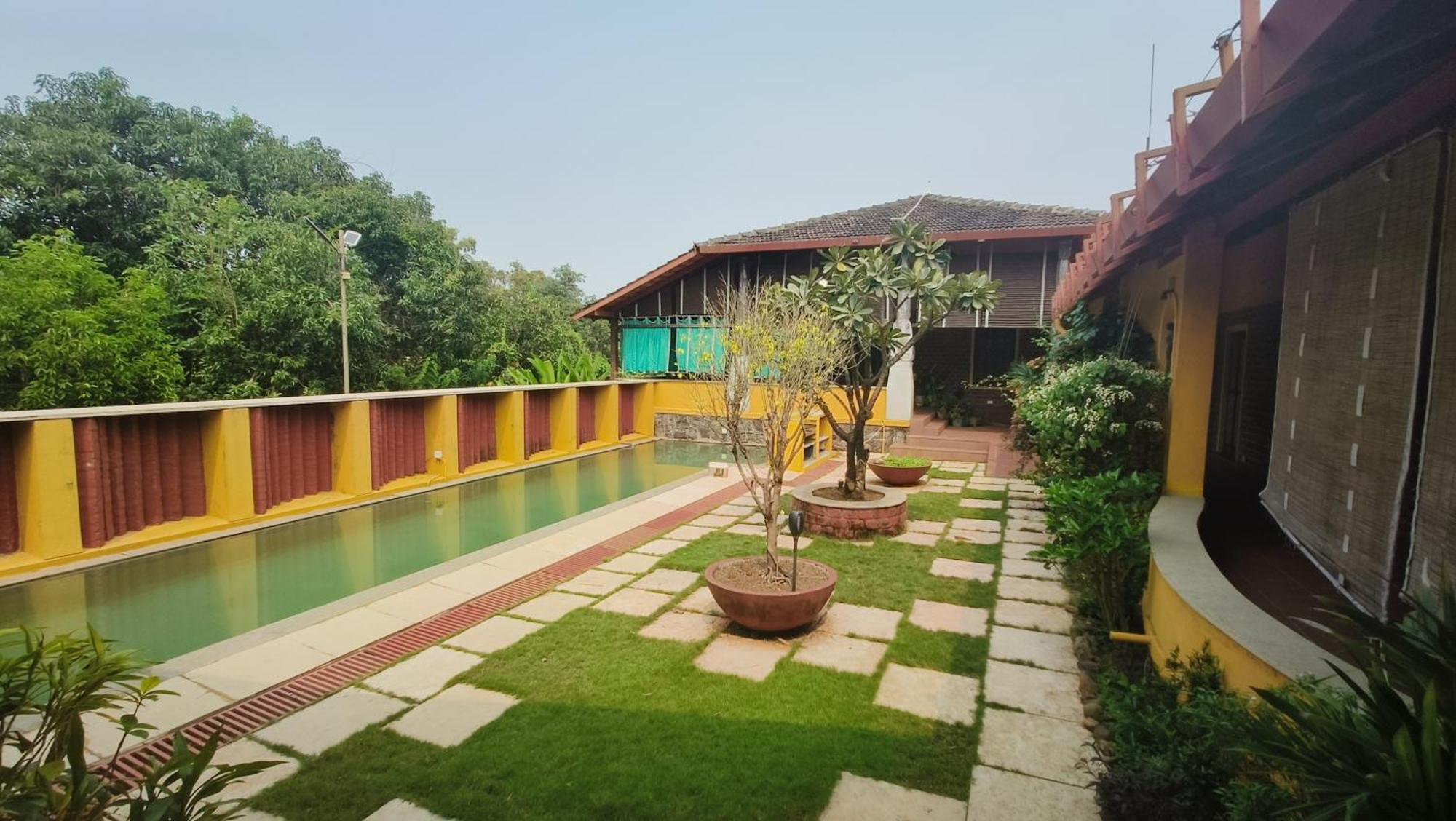 Sohana Eco Retreat Farmhouse - Karjat Chinchavli Bagian luar foto