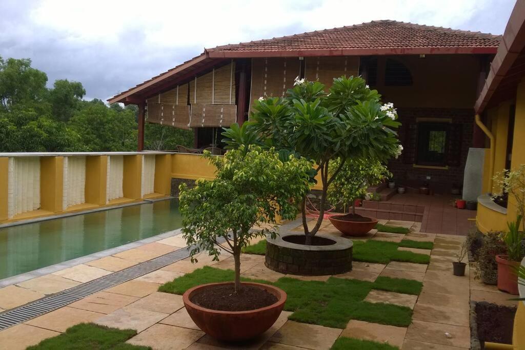 Sohana Eco Retreat Farmhouse - Karjat Chinchavli Bagian luar foto