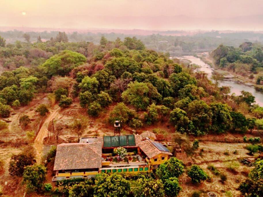 Sohana Eco Retreat Farmhouse - Karjat Chinchavli Bagian luar foto